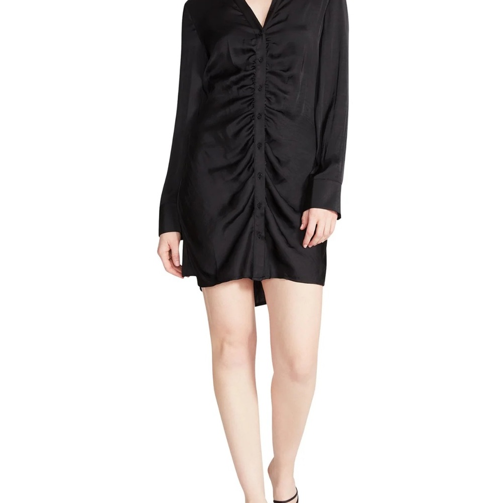 Steve Madden Black Long Sleeve Dress